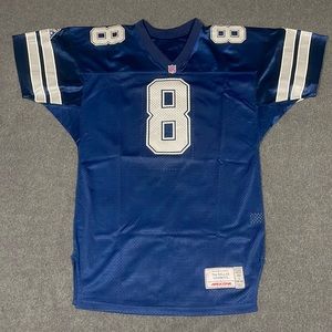 Vintage Dallas Cowboys NFL Jersey - Aikman #8 (No Name)